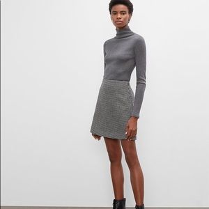 Club Monaco Houndstooth Mini Skirt